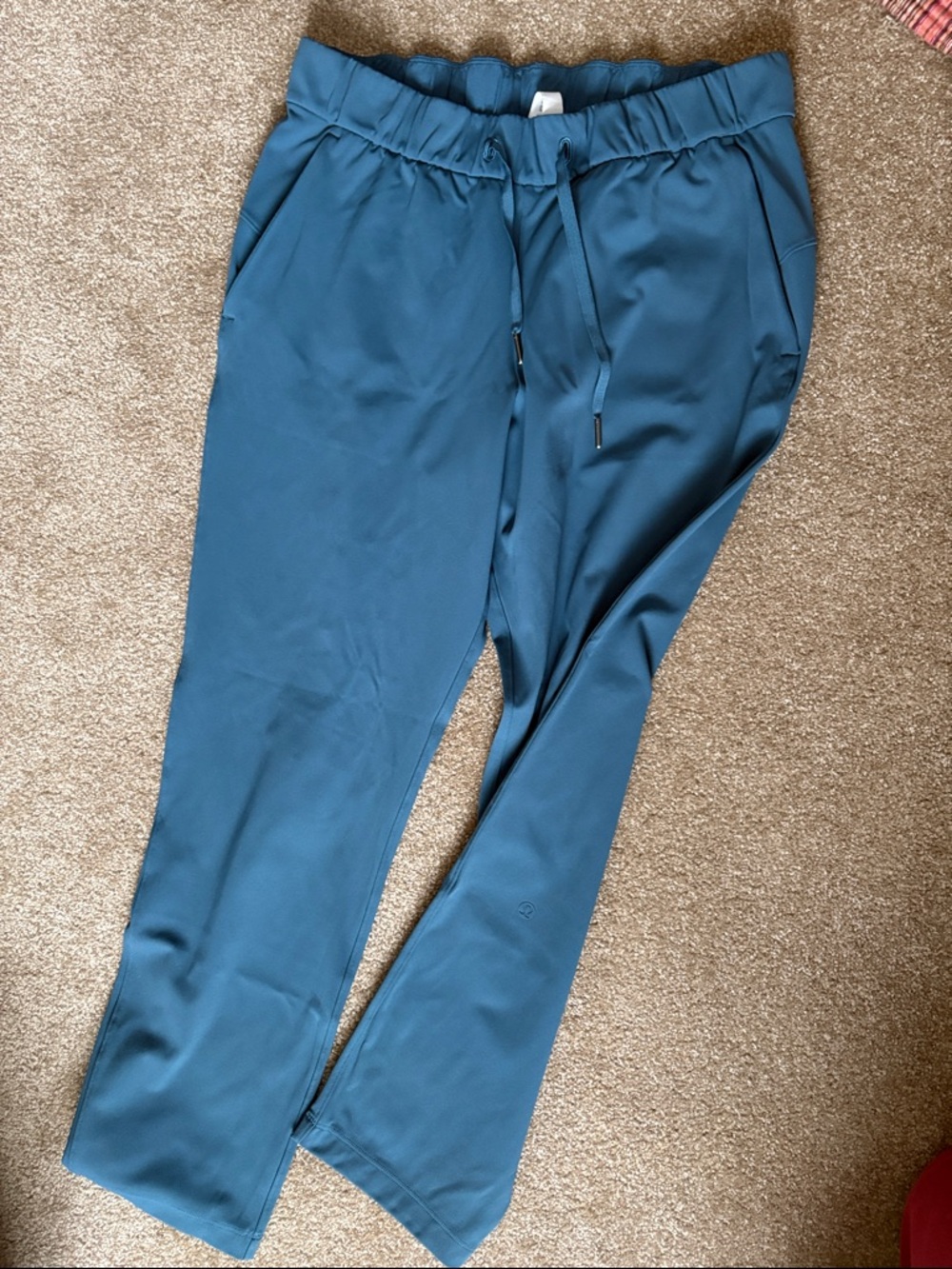 lululemon athletica Teal Blue Track Joggers